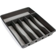 Drawer Organizer Cutlery Tray Flatware Utensil Silverware Storage Kitchen D0C5V